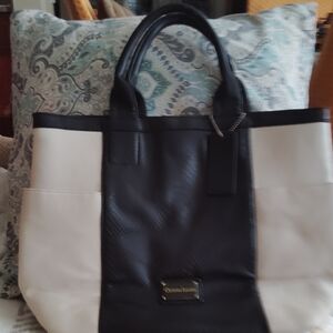 Chic Black and White Women's Tote Bag